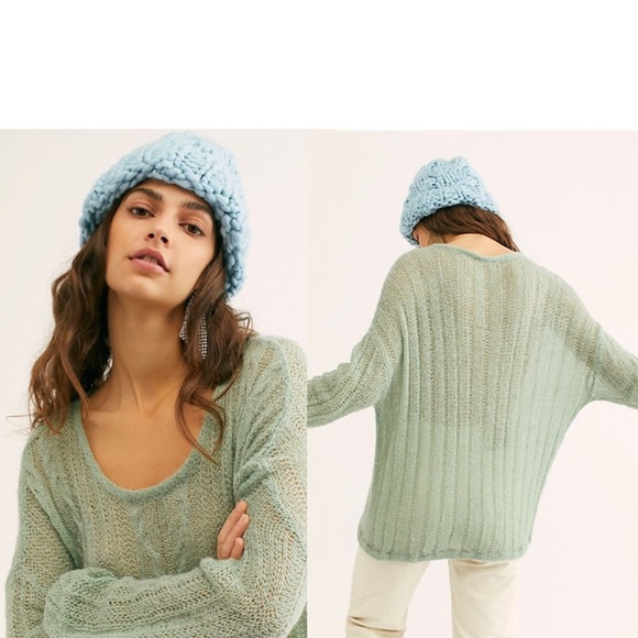 FREE PEOPLE Angel Soft Pullover Sweater NWT - Picture 6 of 10